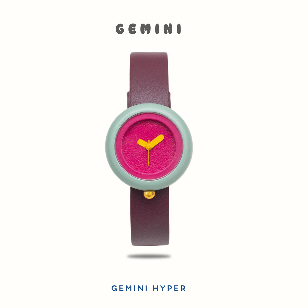 Eboni Jam Tangan Kayu Gemini - Hyper