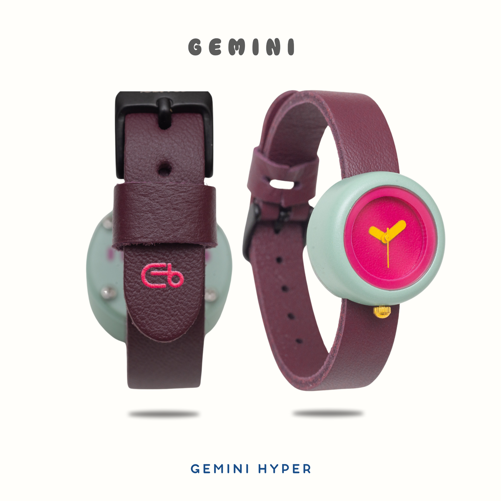 Eboni Jam Tangan Kayu Gemini - Hyper