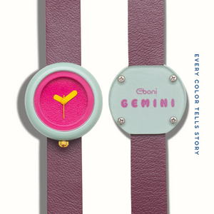 Eboni Jam Tangan Kayu Gemini - Hyper