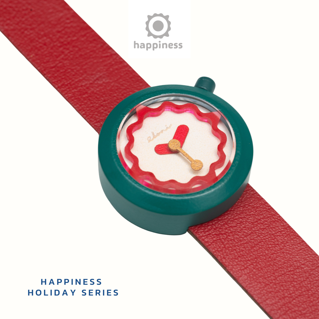 Eboni Jam Tangan Kayu Happiness Holiday Series