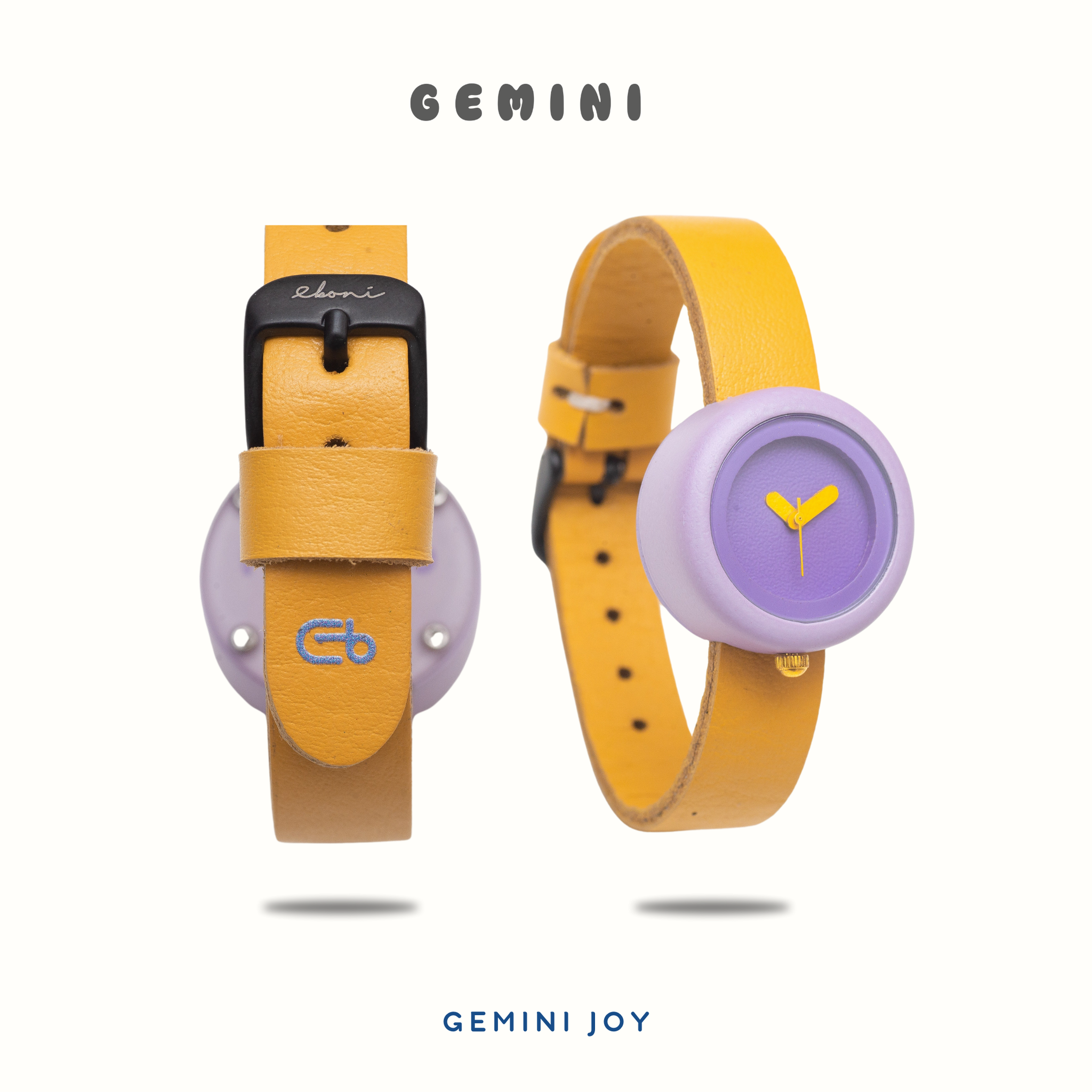 Eboni Jam Tangan Kayu Gemini - Joy